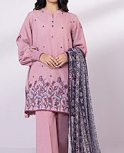 Sapphire Tea Pink Dobby Suit- Pakistani Lawn Dress