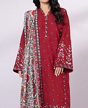 Sapphire Scarlet Cotton Suit- Pakistani Designer Lawn Suits