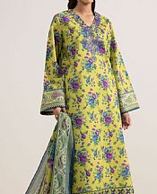 Sapphire Parrot Green Lawn Suit- Pakistani Lawn Dress