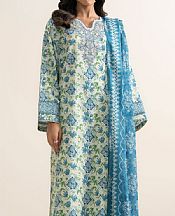 Sapphire Mint/Blue Lawn Suit- Pakistani Designer Lawn Suits