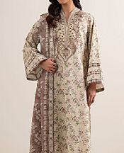 Sapphire Tan Lawn Suit- Pakistani Lawn Dress