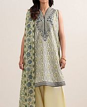 Sapphire Green Lawn Suit- Pakistani Lawn Dress