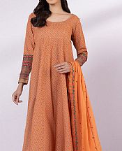 Sapphire Orange Lawn Suit- Pakistani Lawn Dress