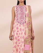 Sapphire Baby Pink Lawn Suit- Pakistani Designer Lawn Suits