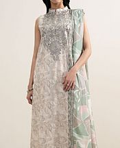 Sapphire Ivory Lawn Suit- Pakistani Designer Lawn Suits