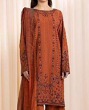 Rust Karandi Suit