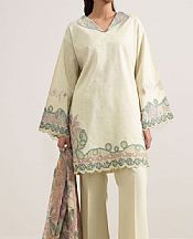 Sapphire Cream Dobby Suit- Pakistani Designer Lawn Suits