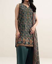 Sapphire Teal Green Lawn Suit- Pakistani Lawn Dress