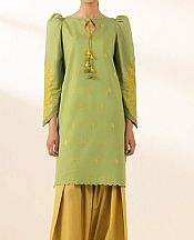 Sapphire Mustard/Green Lawn Suit (2 Pcs)- Pakistani Lawn Dress