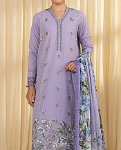 Sapphire Lavender Lawn Suit- Pakistani Designer Lawn Suits