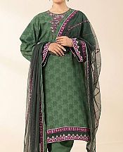 Sapphire Green Cotton Suit- Pakistani Lawn Dress