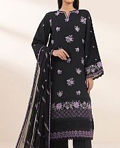 Sapphire Black Dobby Suit- Pakistani Lawn Dress