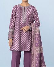 Sapphire Faded Purple Khaddar Suit- Pakistani Winter Clothing