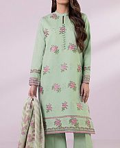 Sapphire Light Green Lawn Suit- Pakistani Designer Lawn Suits
