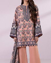 Sapphire Oriental Pink Lawn Suit- Pakistani Designer Lawn Suits