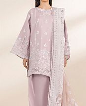 Sapphire Powder Pink Chambray Suit- Pakistani Lawn Dress