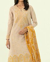 Sapphire Ivory Khaddar Suit- Pakistani Winter Dress