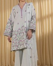 Sapphire Pastel Grey Lawn Suit- Pakistani Lawn Dress