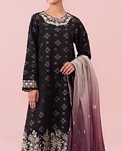 Sapphire Black Jacquard Suit- Pakistani Lawn Dress