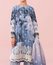 Sapphire Baby Blue Jacquard Suit- Pakistani Lawn Dress
