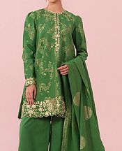 Sapphire Pastel Green Jacquard Suit- Pakistani Designer Lawn Suits