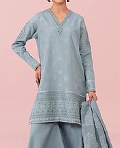 Sapphire Baby Blue Jacquard Suit- Pakistani Designer Lawn Suits