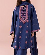 Sapphire Royal Blue Neps Suit- Pakistani Designer Lawn Suits