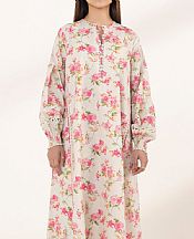 Sapphire Ivory/Pink Lawn Suit (2 pcs)- Pakistani Lawn Dress