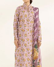 Sapphire Oyster Pink Lawn Suit- Pakistani Designer Lawn Suits