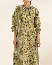 Sapphire Khaki Lawn Suit- Pakistani Designer Lawn Suits