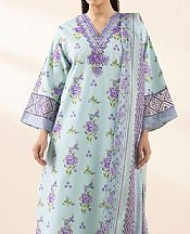 Pale Aqua Lawn Suit (2 pcs)