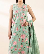 Pastel Green Lawn Suit (2 pcs)