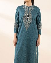 Teal Lawn Suit (2 pcs)