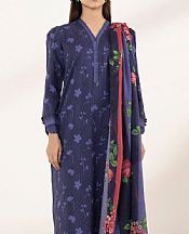 Sapphire Navy Blue Lawn Suit- Pakistani Designer Lawn Suits