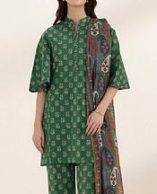 Sapphire Green Lawn Suit- Pakistani Lawn Dress
