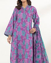 Sapphire Light Plum/Blue Lawn Suit- Pakistani Lawn Dress