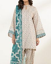 Sapphire Off White Lawn Suit- Pakistani Designer Lawn Suits