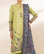 Sapphire Apple Green Lawn Suit- Pakistani Designer Lawn Suits