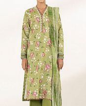 Sapphire Light Olive Lawn Suit- Pakistani Lawn Dress
