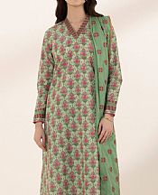 Sapphire Light Green Lawn Suit- Pakistani Lawn Dress