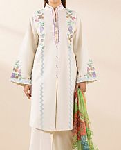 Sapphire Off White Lawn Suit- Pakistani Designer Lawn Suits