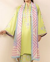 Sapphire Apple Green Lawn Suit- Pakistani Designer Lawn Suits