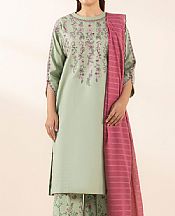 Sage Green Lawn Suit