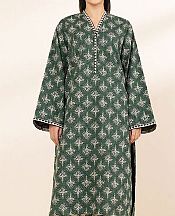 Sapphire Forest Green Cotton Suit (2 Pcs)- Pakistani Designer Lawn Suits