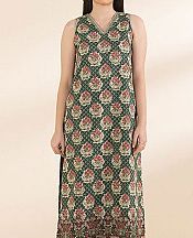 Sapphire Ivory/Green Lawn Suit (2 Pcs)- Pakistani Lawn Dress