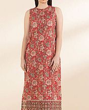 Sapphire Red Lawn Suit (2 Pcs)- Pakistani Lawn Dress