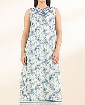 Sapphire White/Blue Lawn Suit (2 Pcs)- Pakistani Designer Lawn Suits