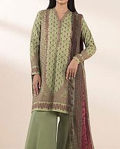 Sapphire Pistachio Cotton Suit- Pakistani Designer Lawn Suits