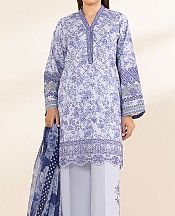Sapphire Powder Blue Lawn Suit- Pakistani Designer Lawn Suits