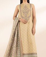 Sapphire Ivory Lawn Suit- Pakistani Designer Lawn Suits